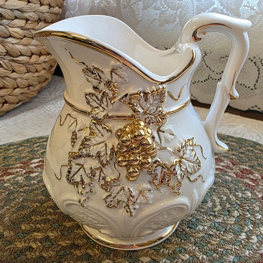 Vintage Ceramic Small Pitcher 5
